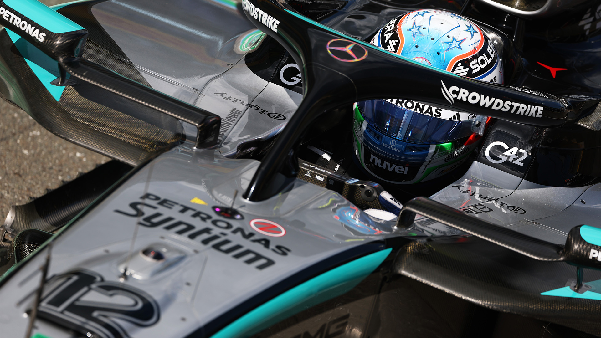 Antonelli y los pilotos más jóvenes en el podio de Formula 1