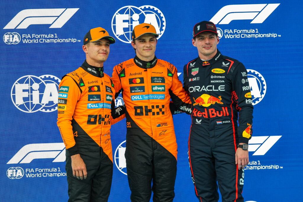 Piastri-Norris-Verstappen, la lucha por el título 2025