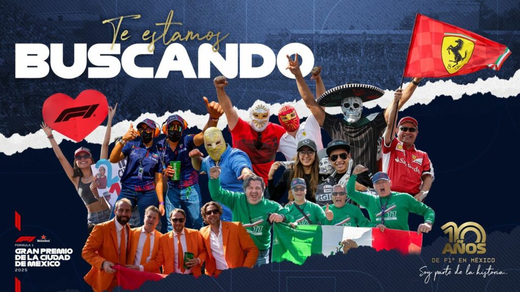 “Soy Parte de la H1storia del México GP”: ¡Comparte tu mejor recuerdo y gana boletos para la carrera!