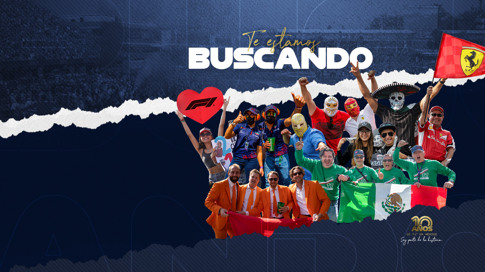 “Soy Parte de la H1storia del México GP”:¡Comparte tu mejor recuerdo y gana boletos para la carrera!