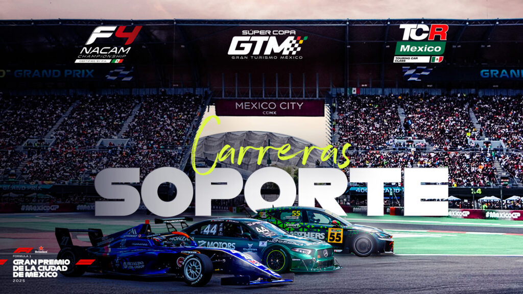 El rugido de los TCR México se une a la F1ESTA 2025