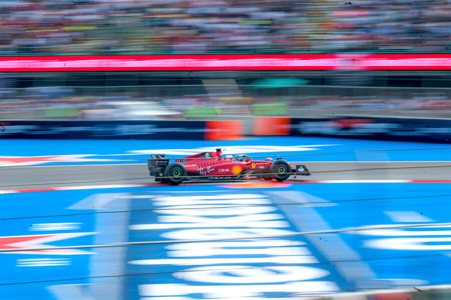 CHARLES LECLERC DURANTE EL MÉXICO GP 2022 