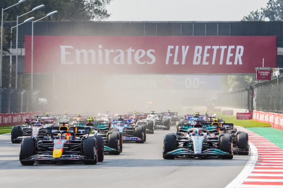 INICIO DE LA CARRERA DEL FORMULA 1 GRAN PREMIO DE LA CIUDAD DE MÉXICO 2022 Presentado por Heineken™