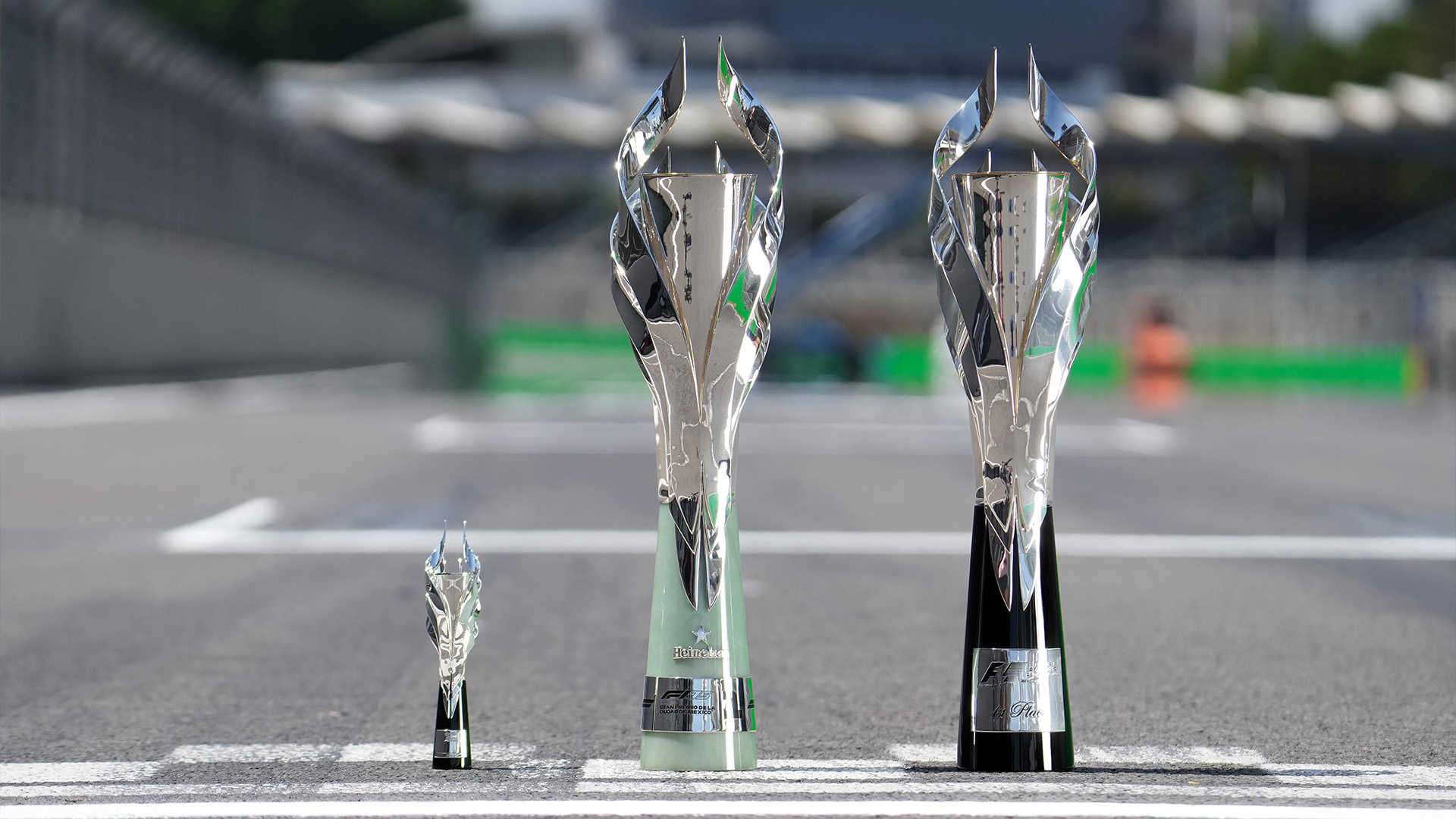 La joya del podio: el trofeo elaborado por TANE listo para coronar al vencedor del México GP