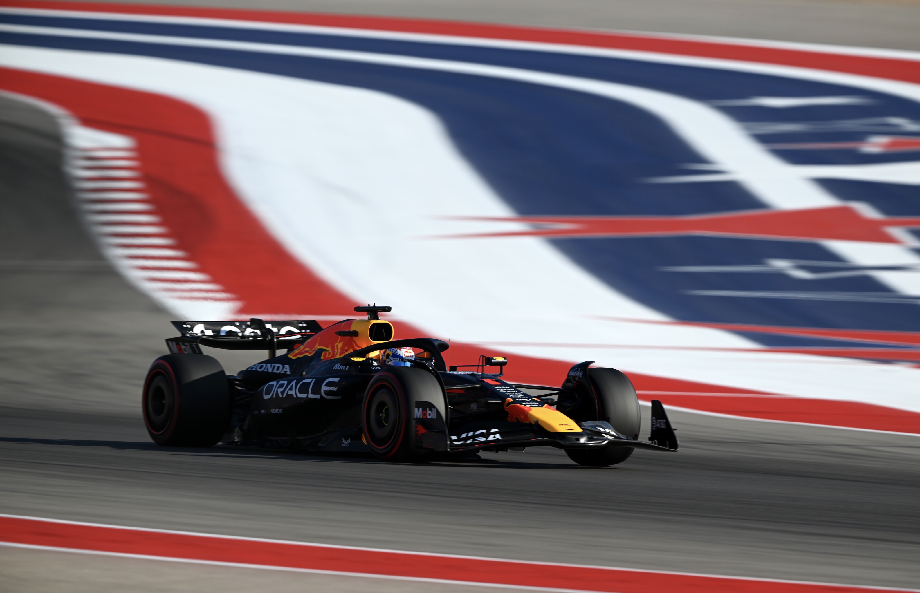 Verstappen derrotó a los McLaren en la clasificación del Gran Premio de los Estados Unidos 2025.