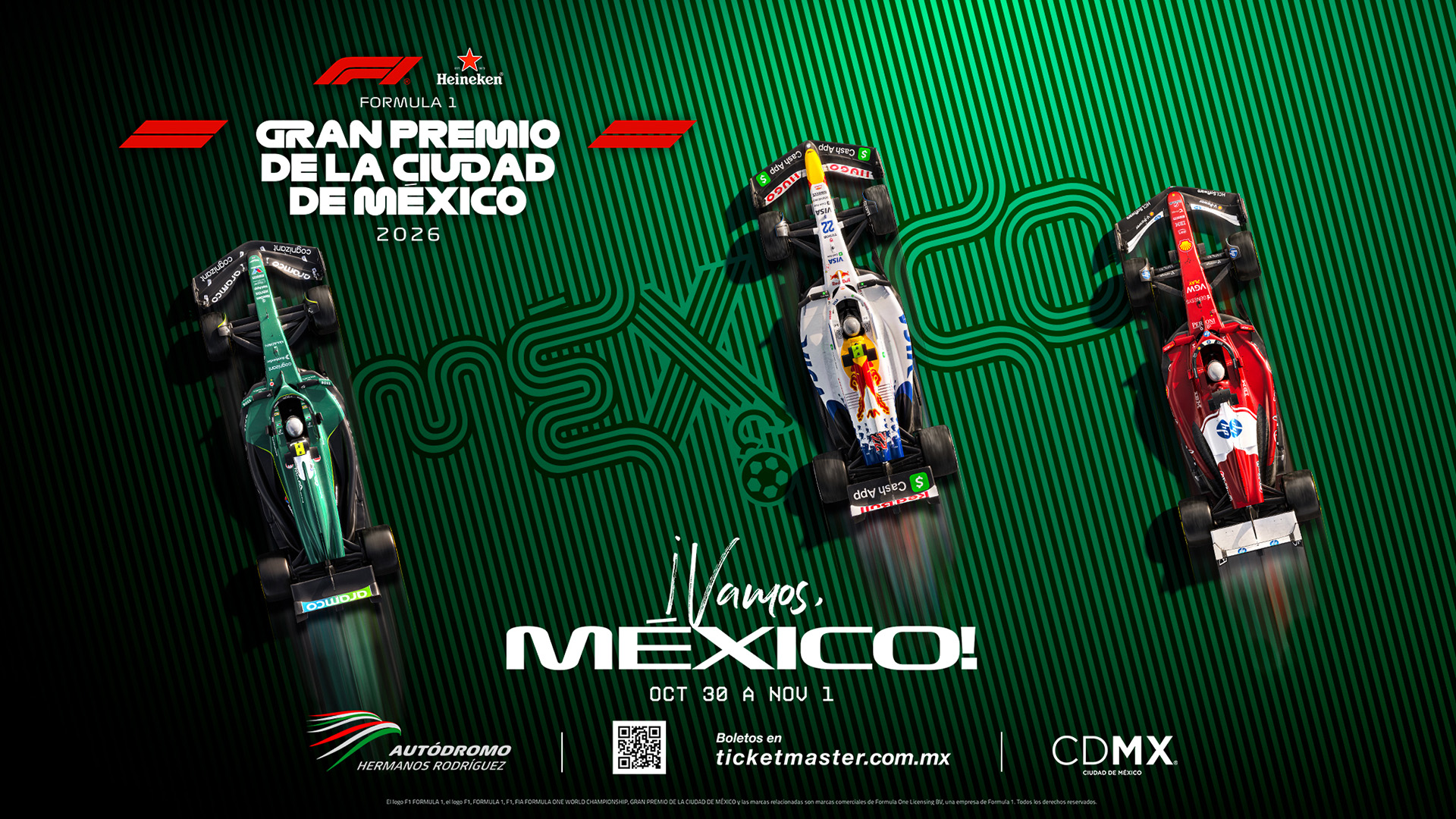 Comienza la preventa para el México GP 2026 