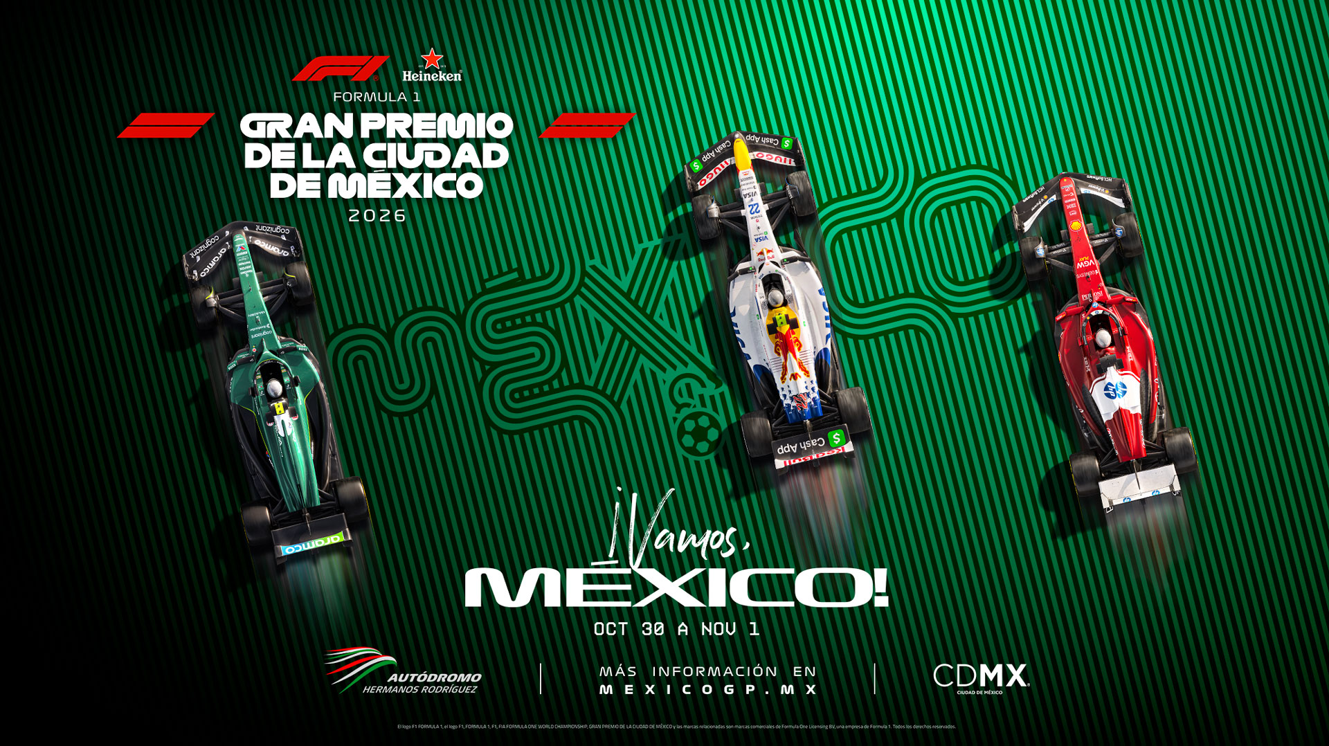 Arranca la cuenta regresiva para el México GP 2026