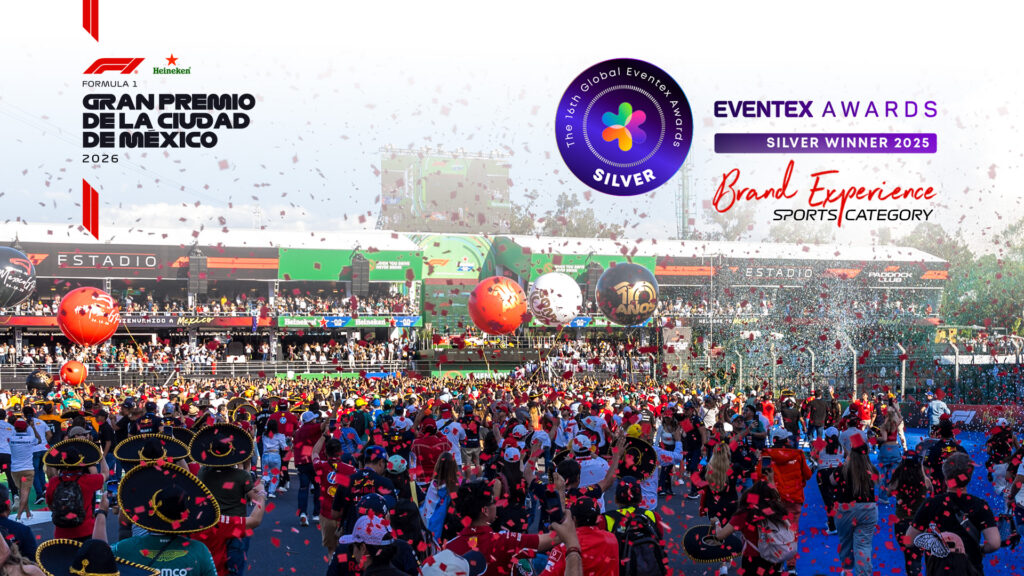 El México GP es reconocido en los Eventex Awards 2026 tras la histórica celebración de su décimo aniversario