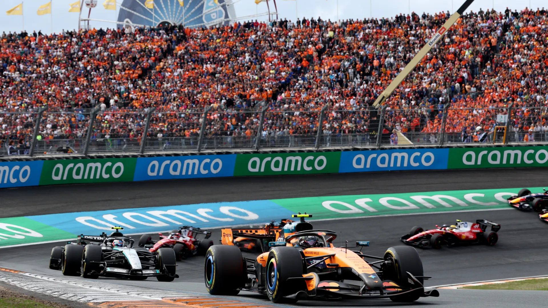 Norris gana en Zandvoort tras una carrera marcada por la estrategia