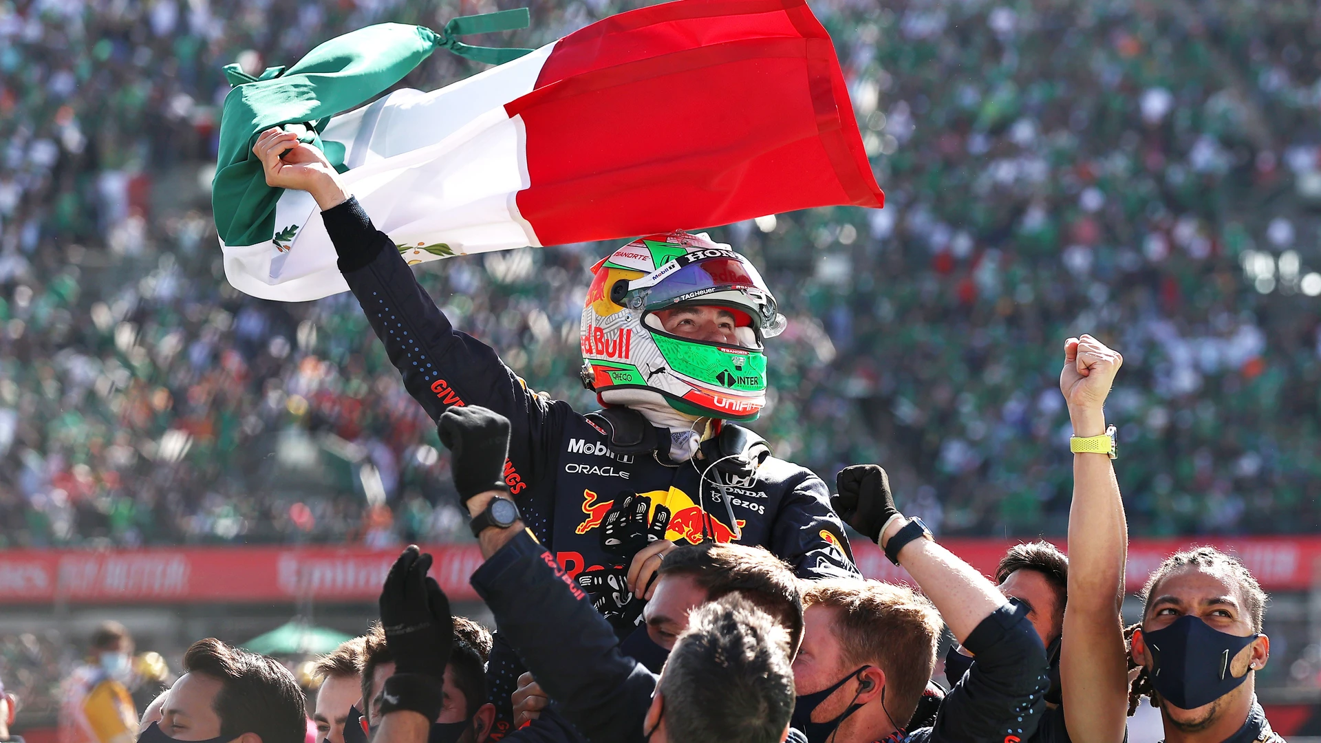 El héroe nacional regresa a casa, el México GP