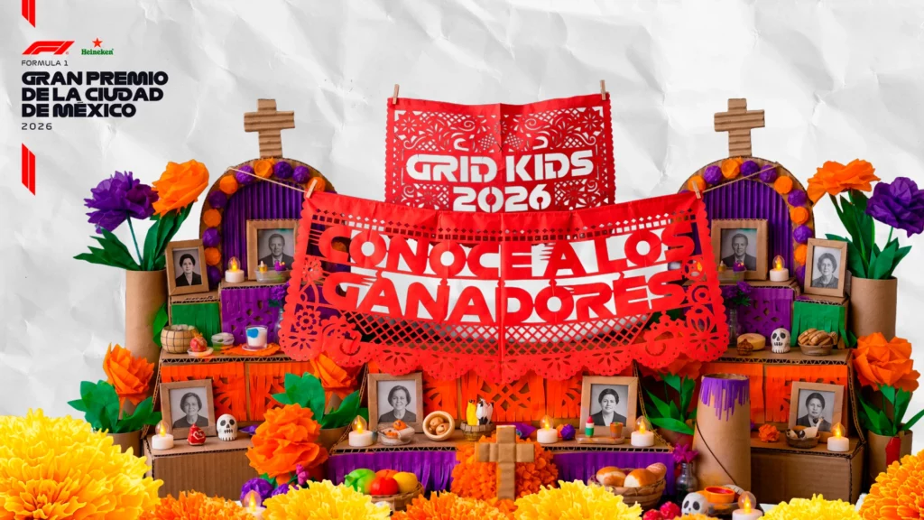 México GP ya cuenta con los Grid Kids 2026