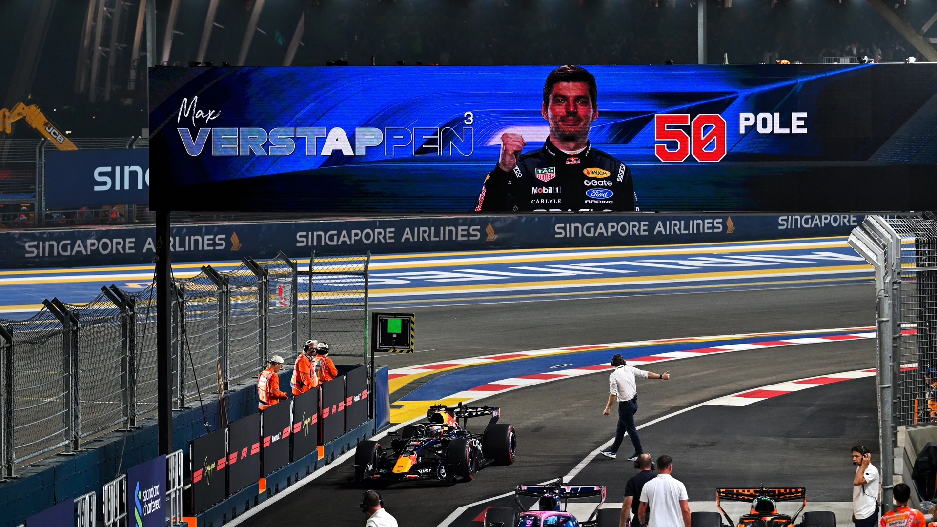 Verstappen alcanza las 50 poles y supera a Ferrari en Singapur