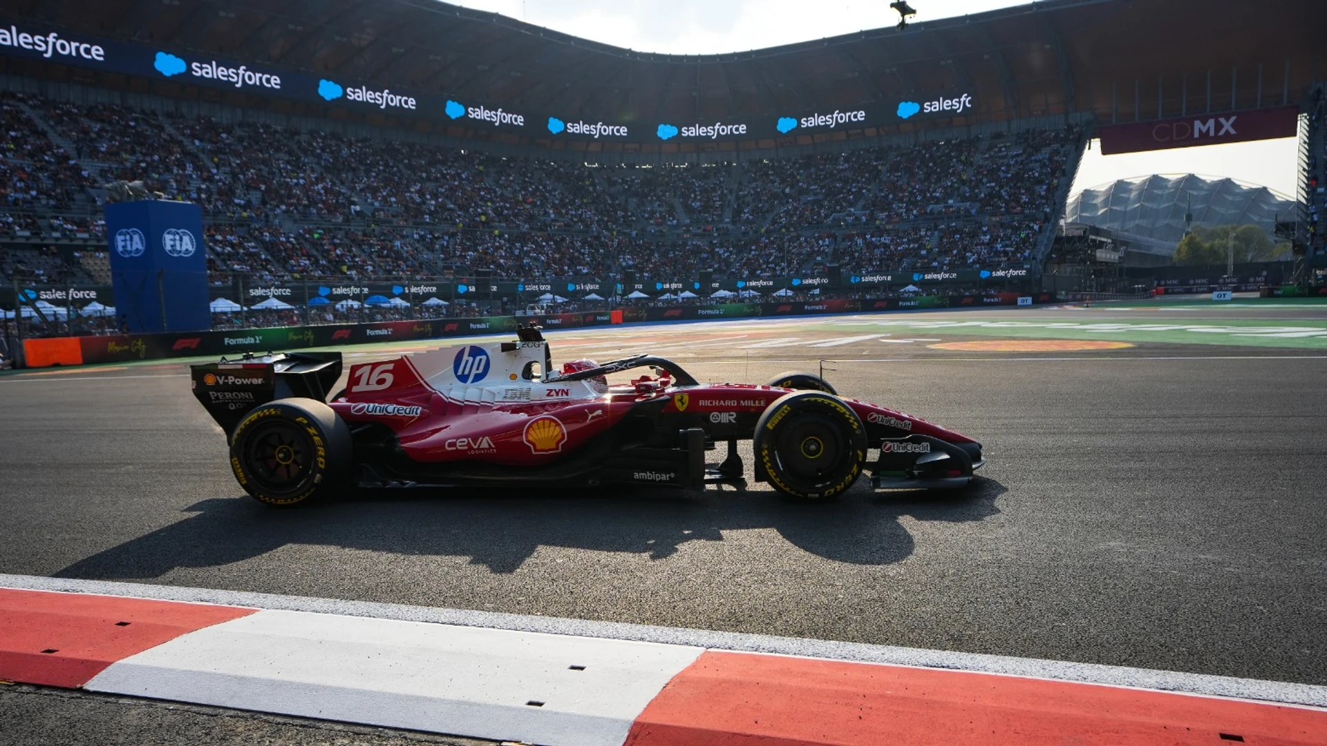 Charles Leclerc domina el primer díadel México GP para Scuderia Ferrari